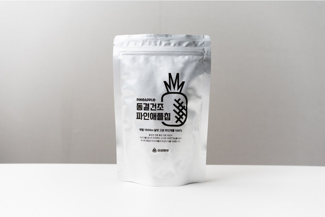 동결건조 파인애플칩 50g 아이간식 과일칩, 4개