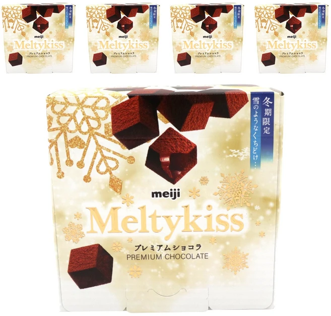 메이지 멜티키스 프리미엄 쇼콜라, 52g, 5개 - 쿠팡