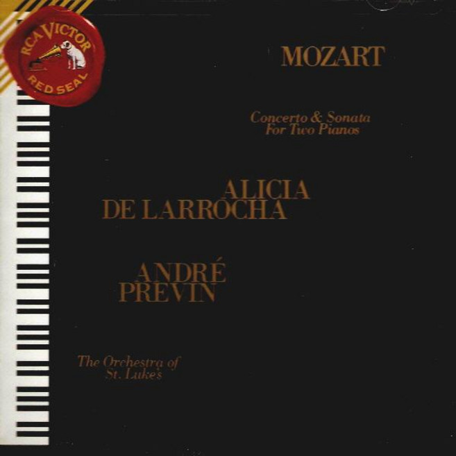 (수입CD) Alicia De Larrocha/Andre Previn - Mozart: Concerto For Two Pianos K.365. K.448