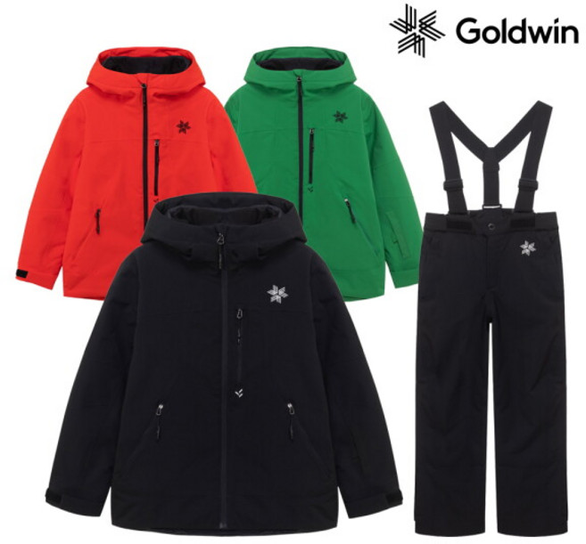 [골드윈] 스키복세트 주니어 알파인 자켓 GJ2NQ52 +알파인 바지 GP6HQ52