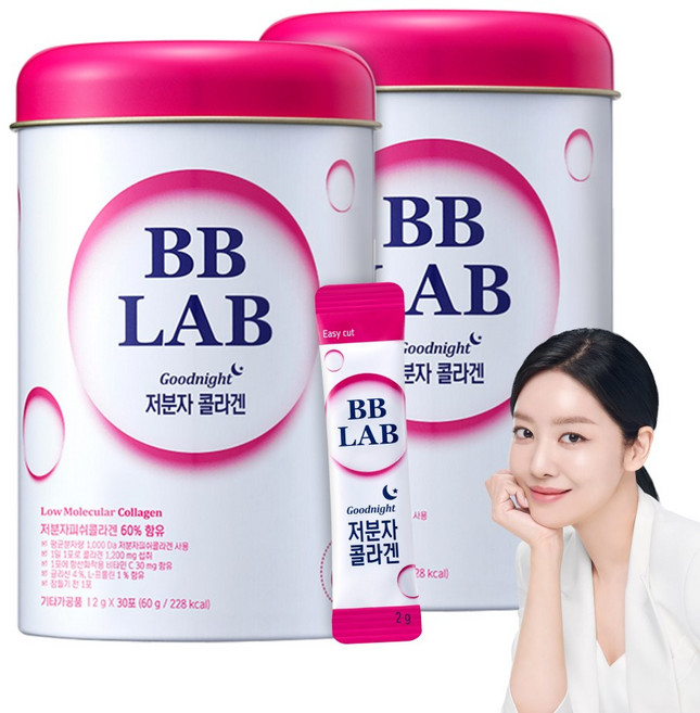 비비랩 저분자 콜라겐, 30회분, 2개