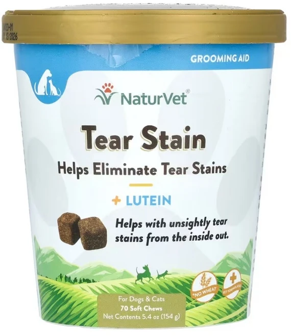 네이쳐벳 강아지 고양이 영양제 눈물자국 제거 루테인 70씹는정 반려견 반려묘 오메가3 크렌베리, 기본, 기본, 1개 - 쿠팡