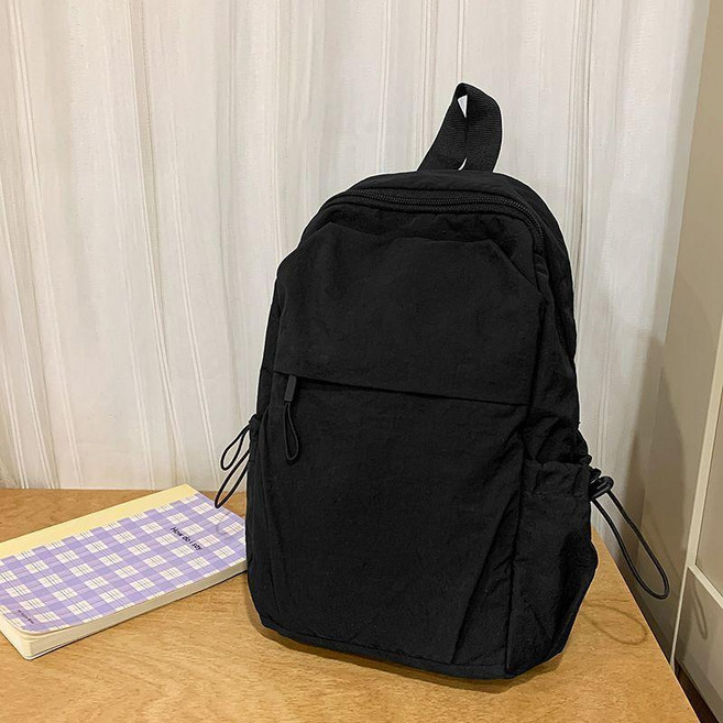 多功能兩用胸包旅行休閒男女戶外出行輕便小型雙肩包登山包斜挎包, 黑大號+可單雙肩