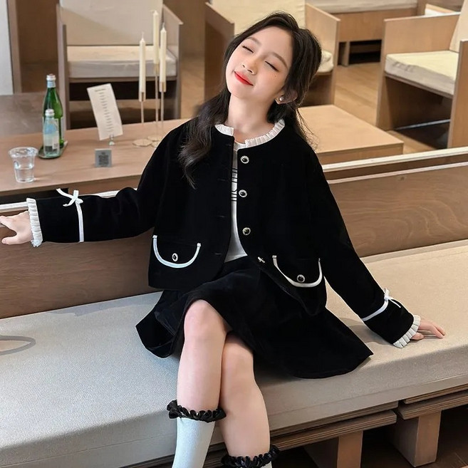 초중학생 봄 가을 상의 치마 상하복세트MD102