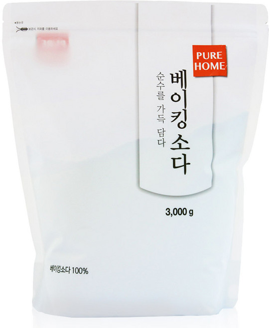 퓨어홈 베이킹소다, 3kg, 4개