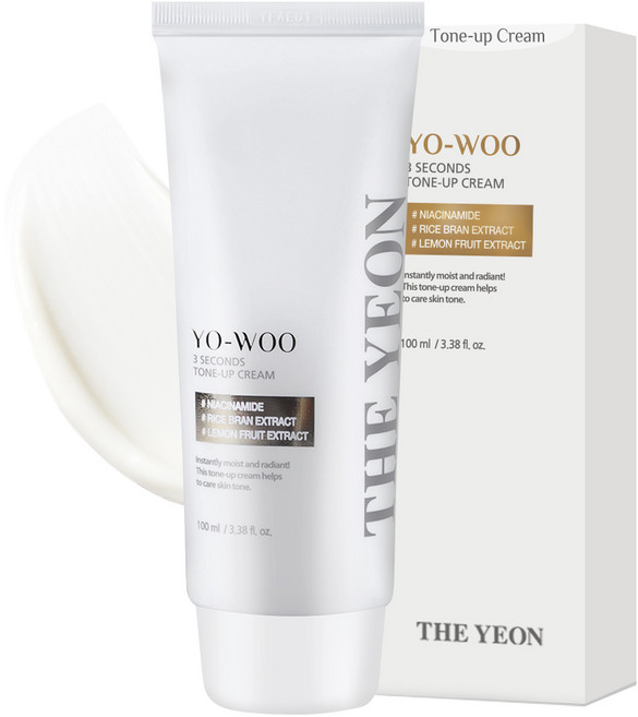 더연 여우 미백 크림 톤업크림 대용량 / 퍼펙트 화이트닝 쌩얼크림, 100ml, 1개