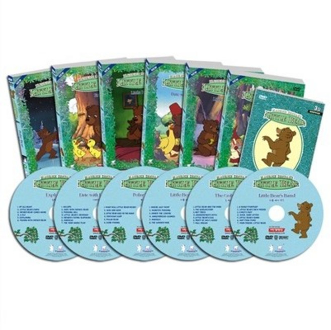 DVD 리틀베어 3집 6종세트 (Little Bear)