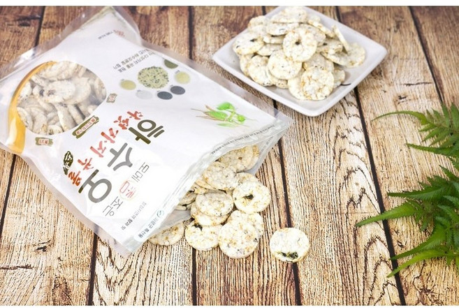 (경남관광기념품점 의령군) 하수오 다섯가지 곡물스낵 200g 간식, 1개