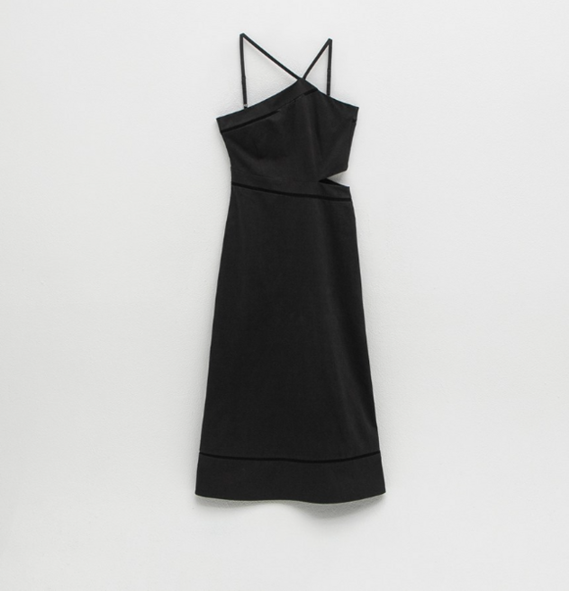 나인 컷아웃 롱 원피스 OP-6207