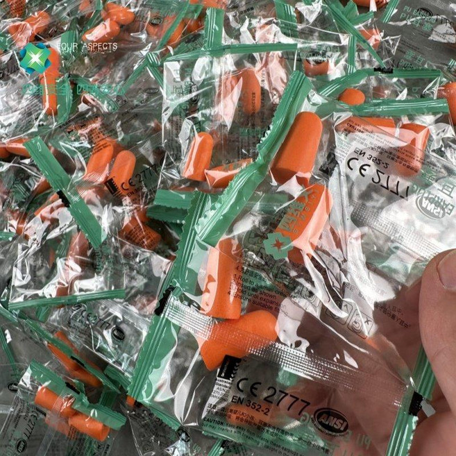 편리한 귀마개지급기 독서실 중형 바스프 독립 디스펜서, 200개 100개 세트 독립 포장, 프리사이즈, 1개