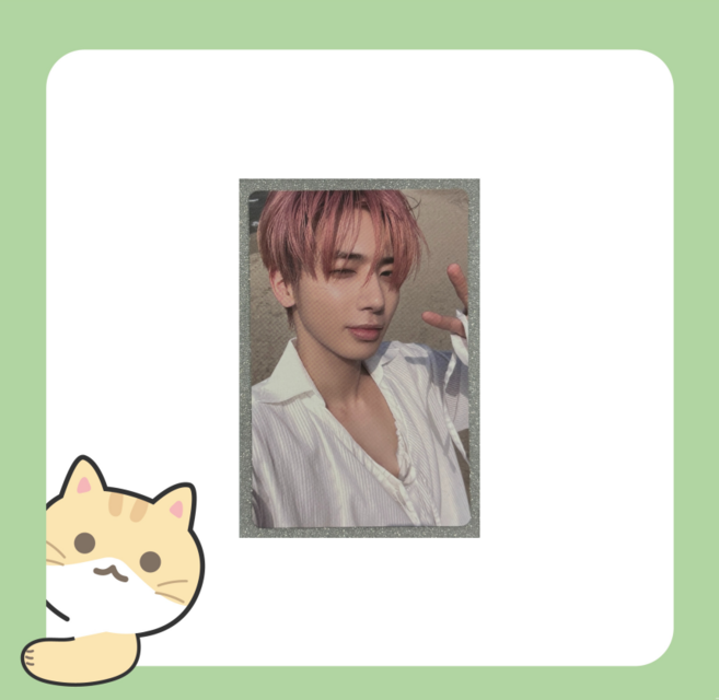 [포켓더스타]투바투 템테이션 페어웰버전 포카 TXT Farewell 앨포 포토카드, 태현