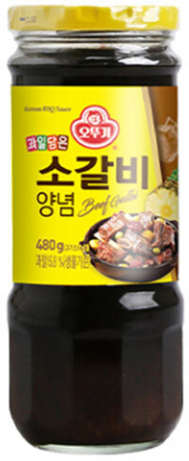 오뚜기 소갈비양념, 480g, 5개