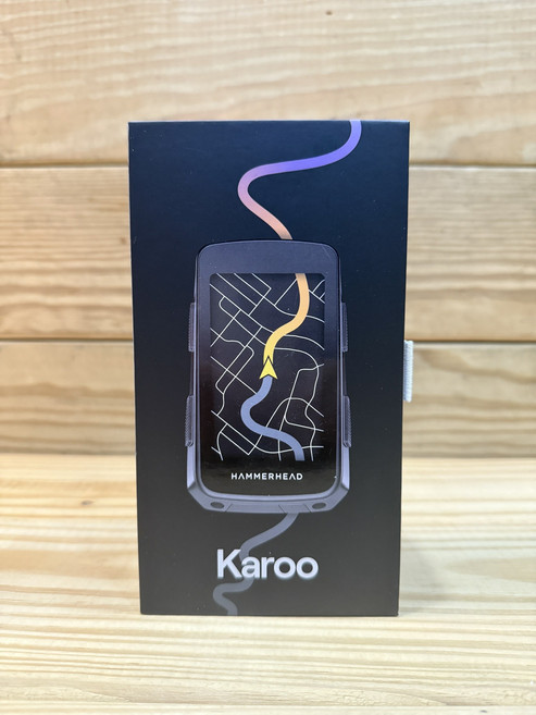 HAMMERHEAD Karoo GPS 自行車電腦 高對比螢幕觸控操作 多頻GNSS精準導航, 黑色, 1個
