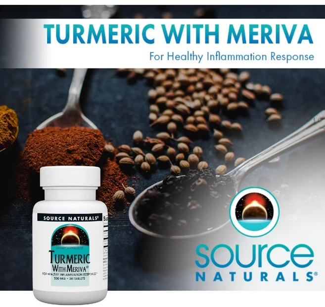 소스내추럴스- Meriva 칼슘 함유 메리바 강황 500mg 30정, 1개 - 쿠팡