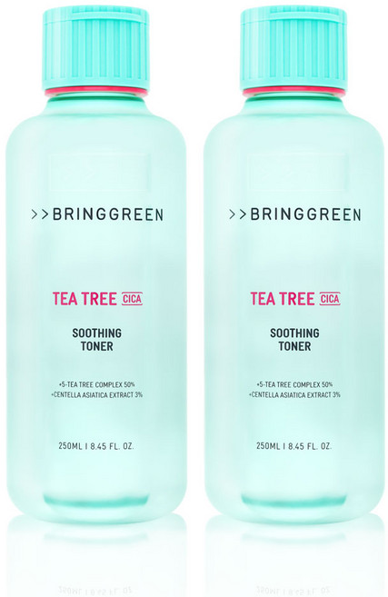 브링그린 티트리 시카 수딩 토너, 250ml, 2개