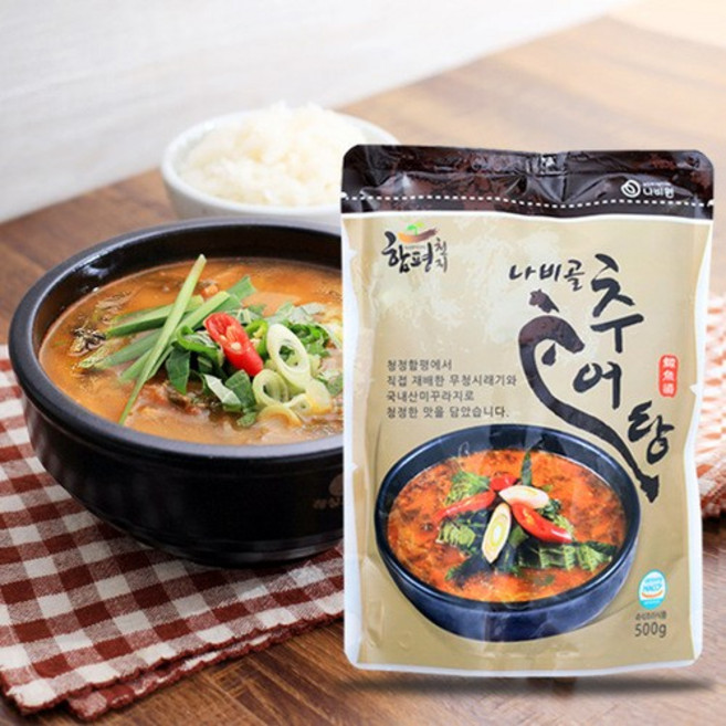 [haccp인증]함평나비골 시래기 추어탕(3팩/500g*3)_우리가족 건강식, 1개, 500g