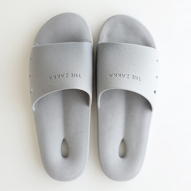 더자카 모던 호텔식 기능성 욕실화 1세트 * 한국제작 * 유해물질안전승인통과 * 안전한슬리퍼, 그레이