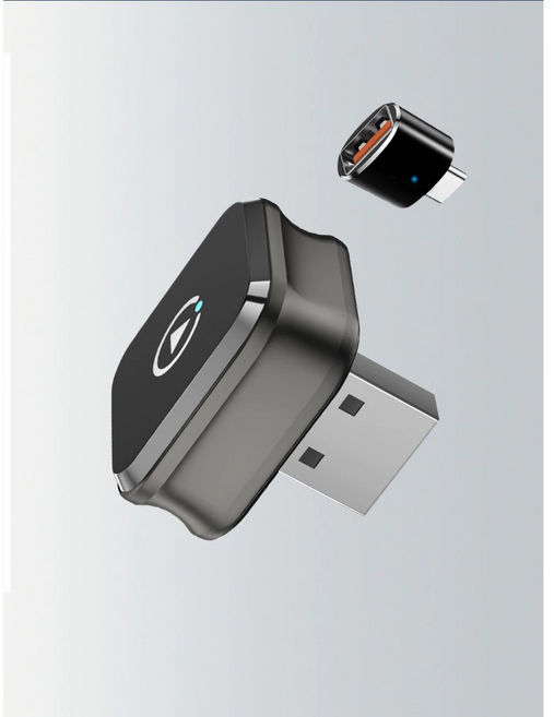 無線 CarPlay 蘋果安卓鏡像 Carplay Android Auto Airplay 智慧互聯盒, carplay轉接器(二合一), 1個