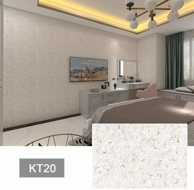 금성여자 섬유벽지 액체 바르는섬유벽지 벽 액체벽지, 1개, 1L, 플로잉골드