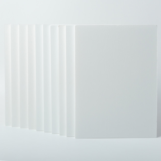 뮤즈 A4 재단 백색 폼보드 10T 210x300mm, 10개, 10mm