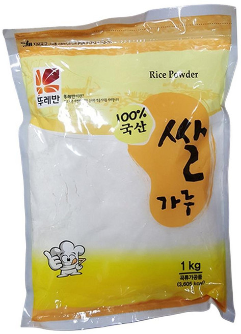 뚜레반 쌀 가루 1kg 10개 쌀 분말 제과 재료, 1개