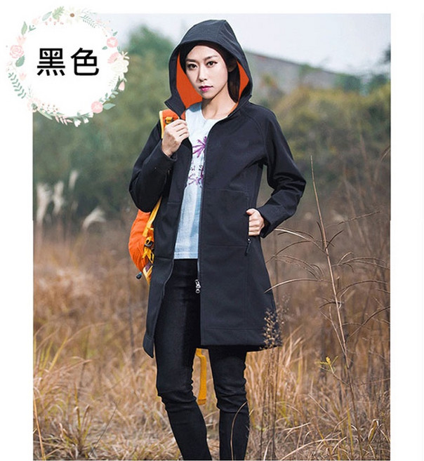 時尚顯瘦中長版保暖外套 防風防潑水 女生冬天保暖必備