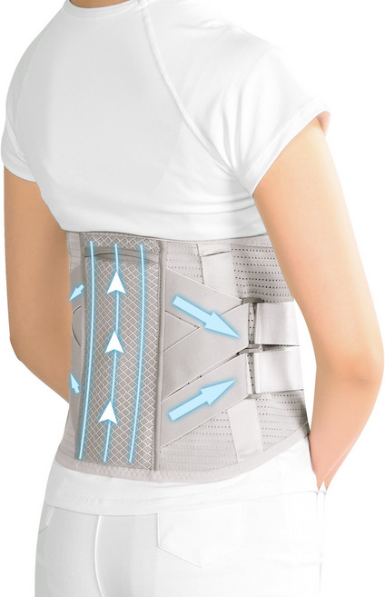 허리보호대 3D 입체 서포트 바이오닉 벨트! 운동 보호대/ 쾌적한 통기성 / 남녀 사계절 데일리 착용, 1개