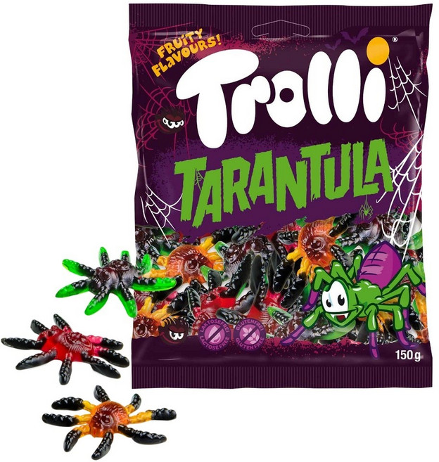 Trolli 萬聖節分享包, 1個, Trolli - 毒蜘蛛 150g