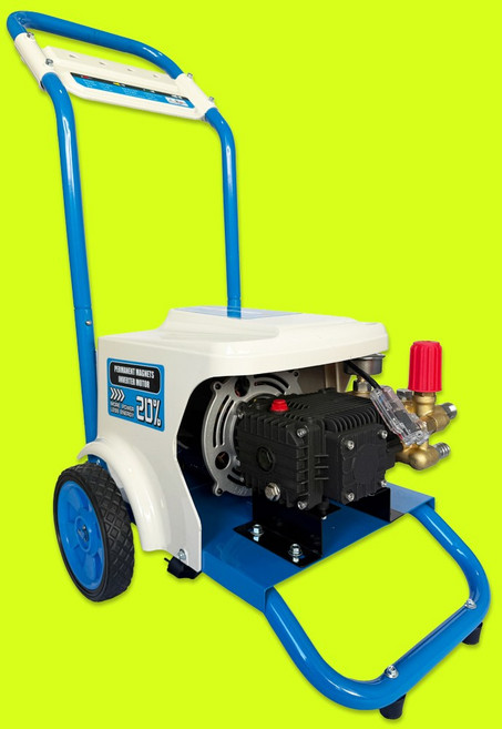 인버터 전기 고압세척기 K9-3200P (180bar) 세차기 계단 외벽 바닥청소 가와시마