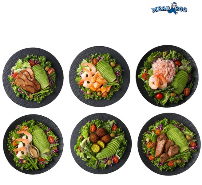 [밀투고] 프리미엄 샐러드 4주 정기배송 주 3개 20종 이상 신선한 다이어트 헬스 식단