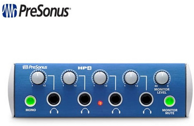 프리소너스 PreSonus HP4 PreSonus 4채널 헤드폰 앰프