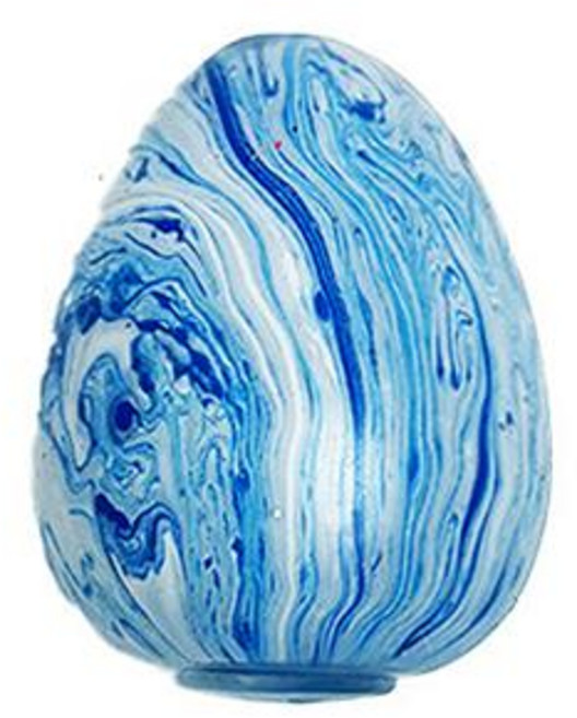 재미있는 컬러 마블 패턴 에그 달걀 볼 슬라임 말랑이 공 주물럭 모찌 젤리볼 스트레스해소 놀이 장난감 피젯 토이, 블루 sps544