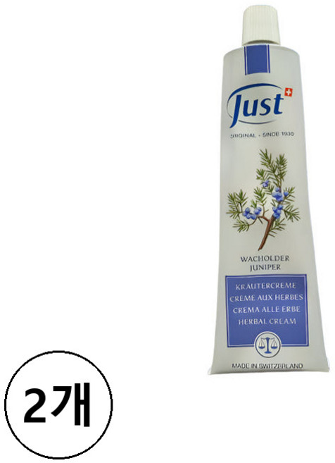 [스위스 유스트] 노간주 크림, 2개, 100ml