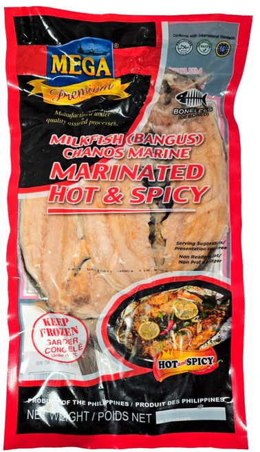 Mega Bangus Milkfish Marinated Hot&Spicy 필리핀 메가 방구스 마리네이티드 핫&스파이시, 450g, 1개