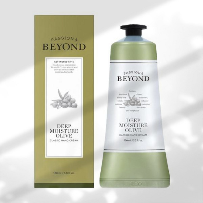 비욘드 클래식 살냄새 핸드크림 딥모이스처 올리브, 100ml, 1개