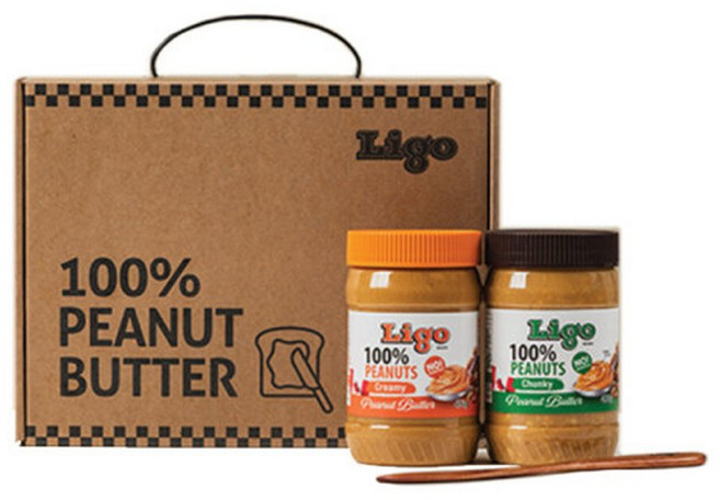 리고 100 땅콩버터 땅콩잼 선물세트, 1개