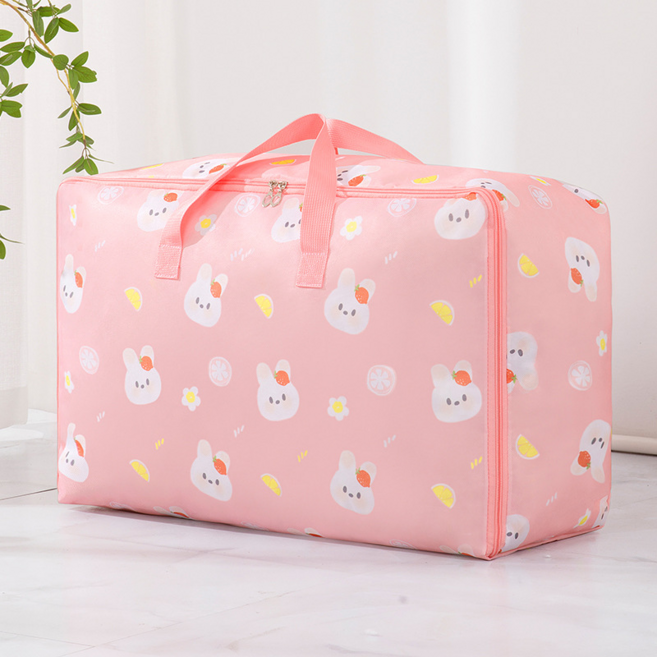 개방형 방수 이불 가방, 1개, 토끼(L)