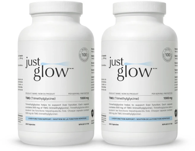 저스트글로우 TMG 베타인 1000mg 200캡슐 트리메틸글리신, 2개, 200정 - 쿠팡