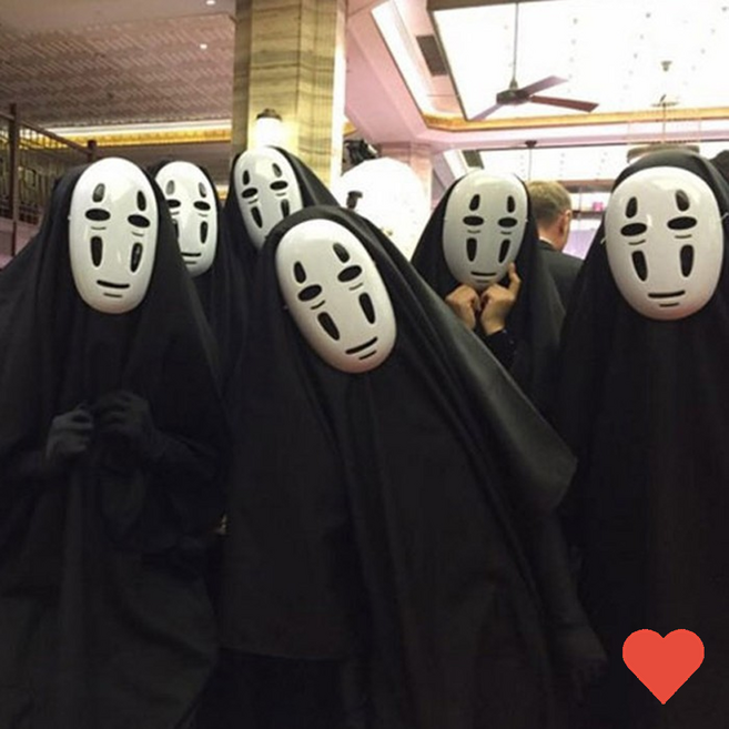 코스튬 가오나시 코스프레의상 할로윈