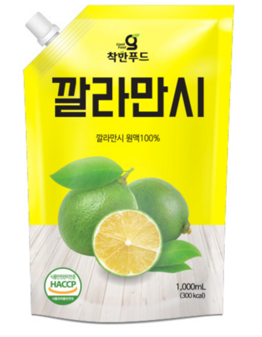 착한푸드 깔라만시 원액, 1L, 8개