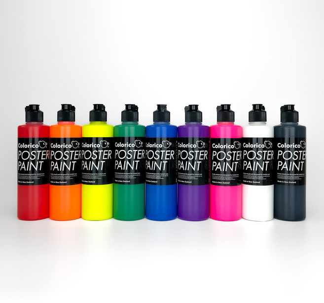 칼라리코 포스터 페인트 팝아트 세트