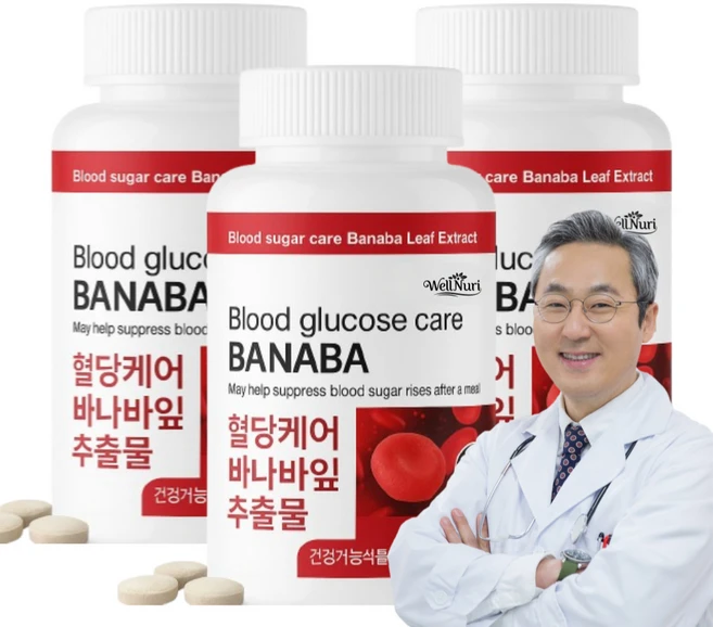 식후 혈당케어 관리 영양제 스파이크 프리미엄 휴로웰, 3개, 60정 - 쿠팡