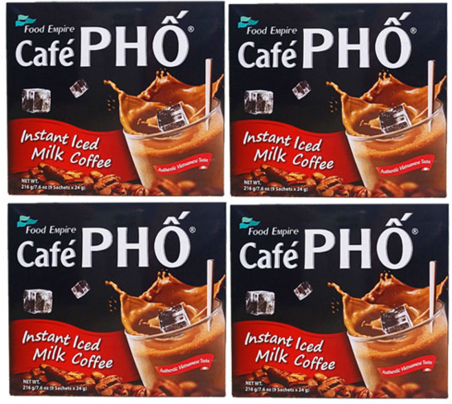 Cafe PHO 카페포 24g x 9T 베트남 믹스 커피 A, 216g, 9개입, 4개