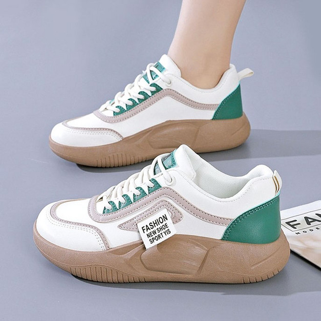 Modern Fashion 여성 키높이 운동화 통굽 스니커즈 무지외반증 신발