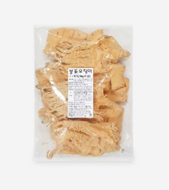 불꽃 오징어 (5미) (드라이아이스포함), 3개, 1kg