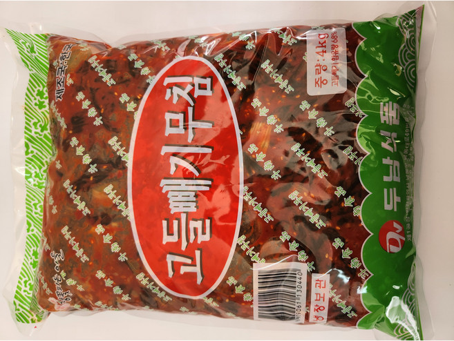 국산고들빼기무침 4kg 1개 두남고들빼기 두남국산고들빼기무침