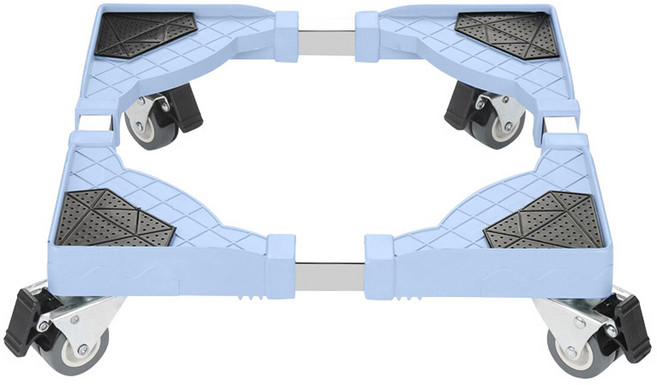 모칸도 당일발송 세탁기받침대 CDMK-A05 (이동받침대 냉장고 건조기 다용도 받침대 크기조절 가전제품 고정 균형맞춤), 1개