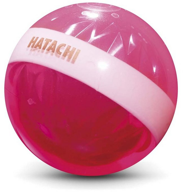 하타치 파워 다이아몬드 3피스 파크골프공 PH3812, 핑크, 1개