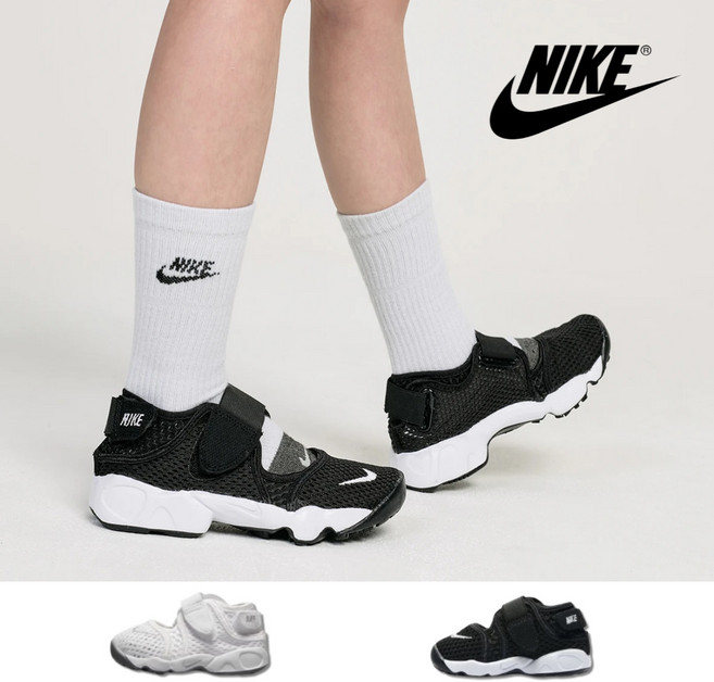 국내매장정품 나이키 주니어 키즈 찍찍이 샌들 엄마랑커플 신발 운동화