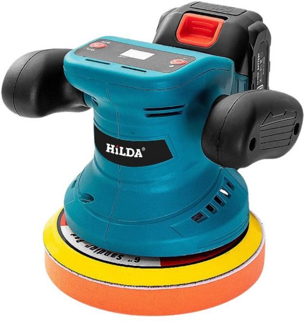 HILDA 無線拋光機, DC6008一電一充6件組